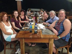 Meal at Centauri Arts Writing Retreat