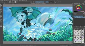 Krita screen capture